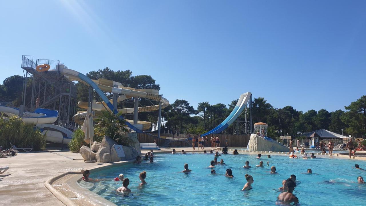 Mobil Home Happiness33 Dans Camping 5 Etoiles Acces Direct Plage Vendays Montalivet 외부 사진